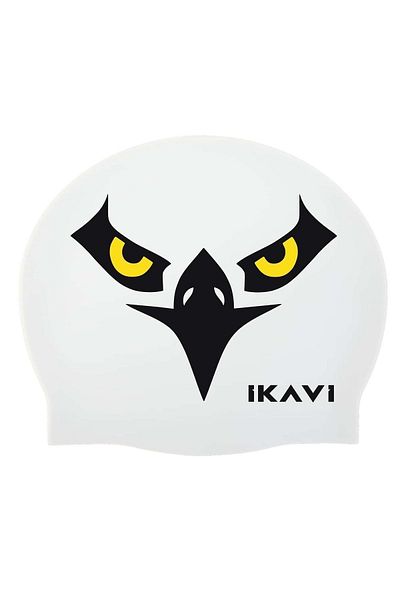 İKAVİ Eagle Eye Printed Silicone Bonnet
