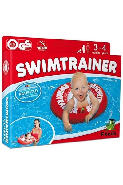 Swimtrainer Swimming Ring Red - 3 Months-4