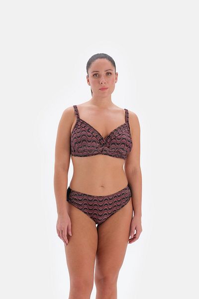 Eros Eros 3226BK Bikini-Set aus geraffter Seide