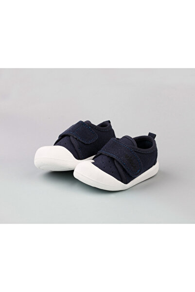Vicco Anka Kız / Erkek Çocuk Lacivert Ilk Adım Bebe Patik Panduf Unisex Günlük Spor Ayakkabı
