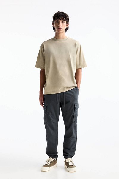 Pull & Bear Cargo Jogger Pants