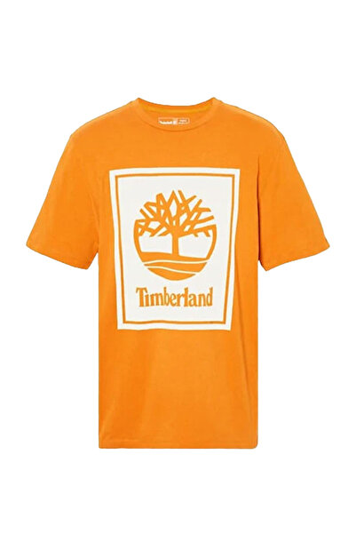 Timberland Футболка Erkek - Футболка з логотипом Ss Front Stack - TB0A6CBT