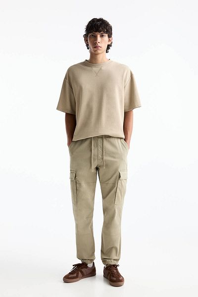 Pull & Bear Cargo Jogger Pants