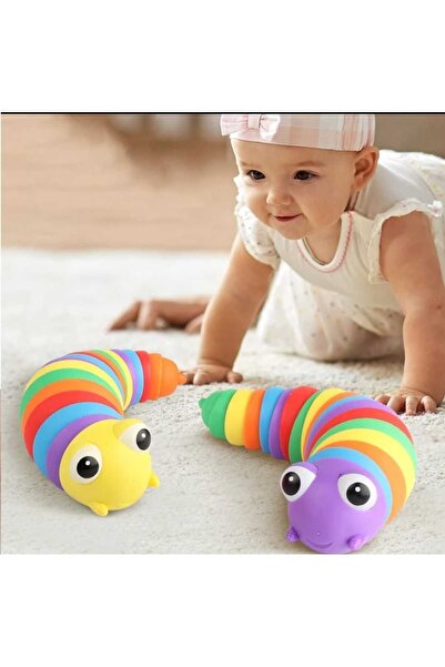 Dalian Home لعبة Söktak الممتعة، لعبة كاتربيلر مونتيسوري الملونة لتخفيف التوت...