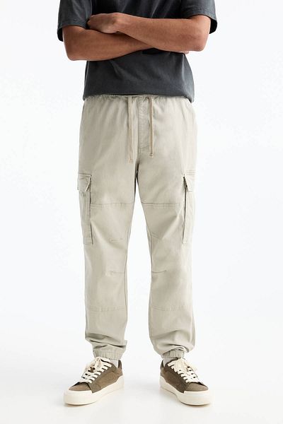 Pull & Bear Cargo Jogger Pants