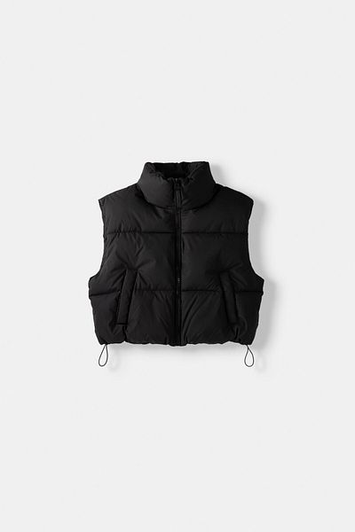 Bershka Crop Inflatable Vest