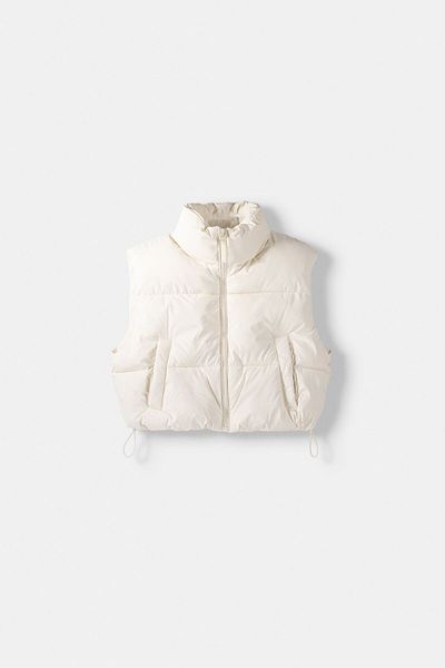 Bershka Crop Inflatable Vest