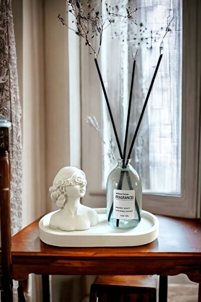 ALLEZA HOME Dekoratrif Minyatür Kadın Büst Fresh Soft Oda Kokusu Set Standlı