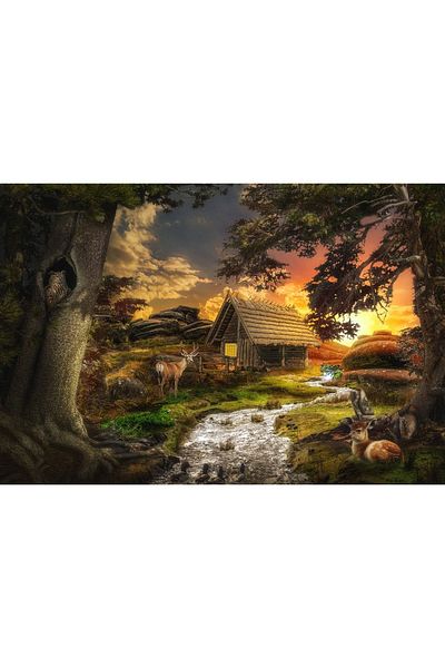 Phoenix 1000 Piece Jigsaw Puzzle Magnificent Valley Sunset