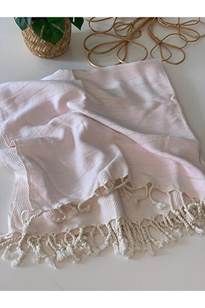 Mujo Baby&Kids 100% οργανικό βαμβάκι - Πεσταμάλι από υφαντό ύφασμα ψαροκόκαλου για παραλία-μπάνιο-πισίνα-μπάνιο με λουτρό - 90*180 cm