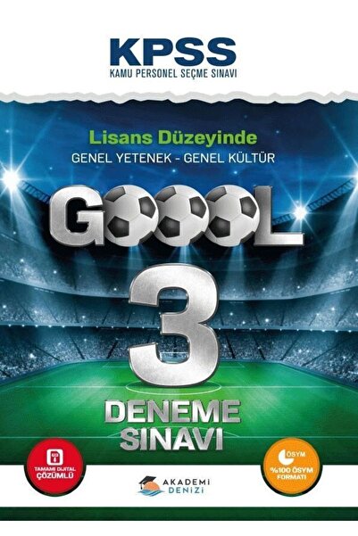 Akademi Denizi Kpss Gy Gk Lisans Goool 3 Deneme 2024-2025