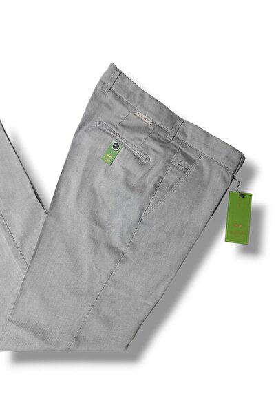 VURALDİ COLLECTION Men's Linen Trousers - Cotton, Classic Fit, Regular Leg