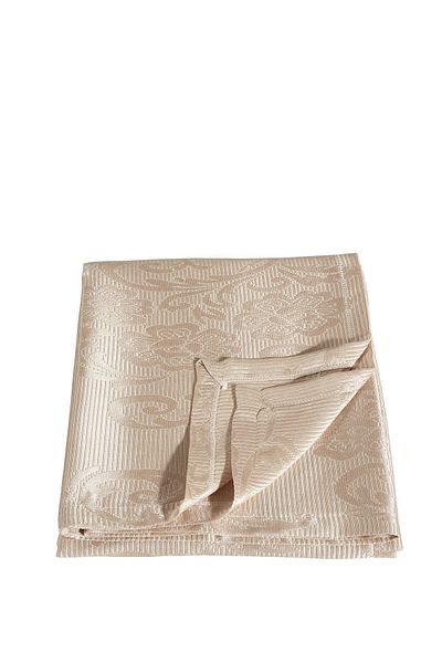 Çeyiz Diyarı Lale Single 2 Piece Bedspread Cappucino