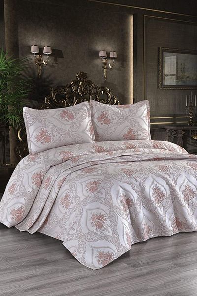 Çeyiz Diyarı Sandra Bedspread Powder