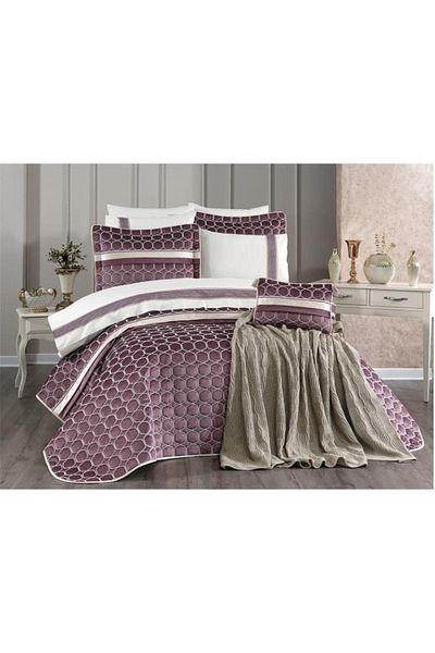 Çeyiz Diyarı Valeron 11 Piece Dowry Set Dried Rose