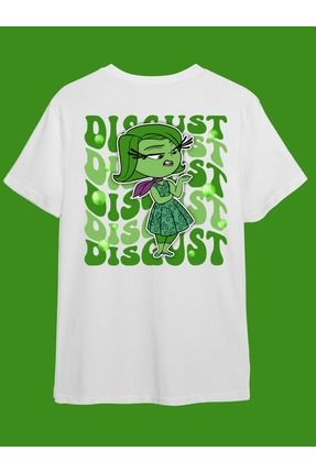 Touz Moda Ters Yuz Karakterler On Arka Bask Unisex T shirt Fiyat Yorumlar Trendyol
