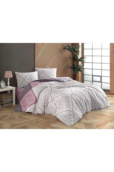 Çeyiz Diyarı Set Cuvertură Dublu Rozina Liliac