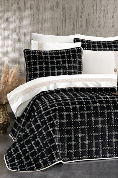 Çeyiz Diyarı Merry 10 Piece Dowry Set Black