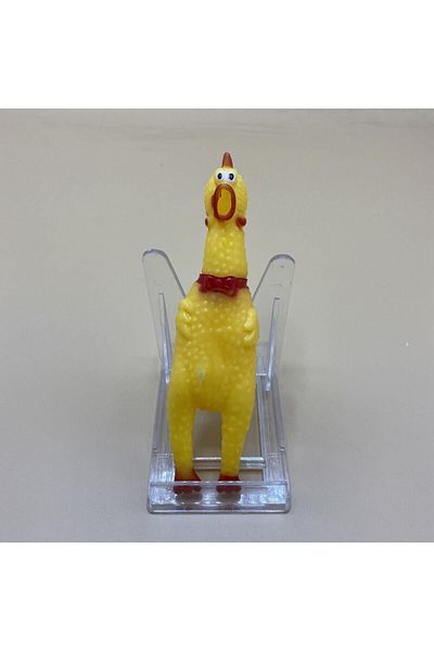 Hibana Singing Chicken Rooster Toy for Dog 15 Cm