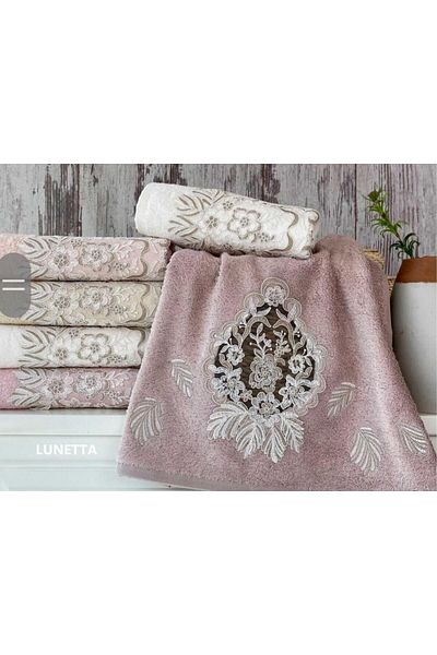 Çeyiz Diyarı Lunetta Σετ 6 πετσετών χεριών και προσώπου 50x90