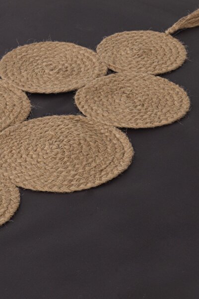 Çeyiz Diyarı Jute Lux Runner Cappucino