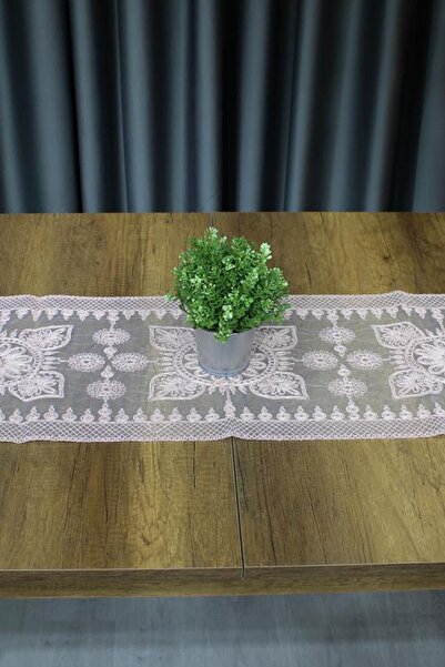 Çeyiz Diyarı Salvia Cordone Brodat Maxi Runner 7 Culori