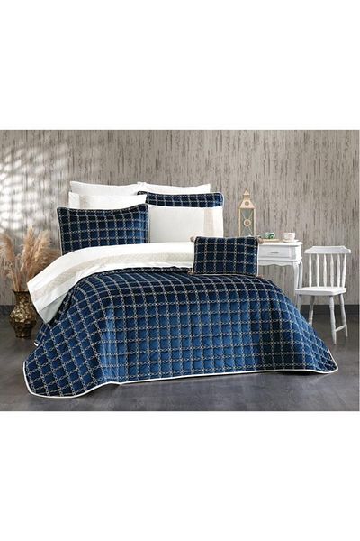 Çeyiz Diyarı Merry 10 Piece Dowry Set Navy Blue