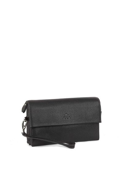Aka Black Leather Handbag 309 2