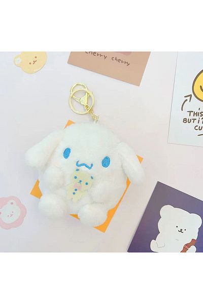 synshop Sanrio Cinnamoroll Y2K - Plush Figure Toy, Keychain, Car Bag and Mini Coin Purse
