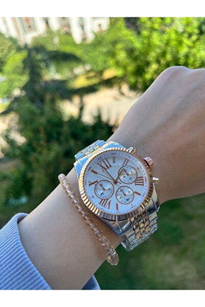 NİVENE Gümüş Rose Kol Saati Unisex