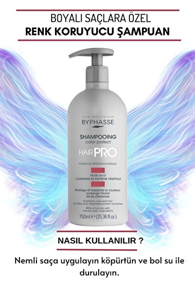 BYPHASSE Hair Pro Colored Hair Special Color Protection Shampoo 750ml