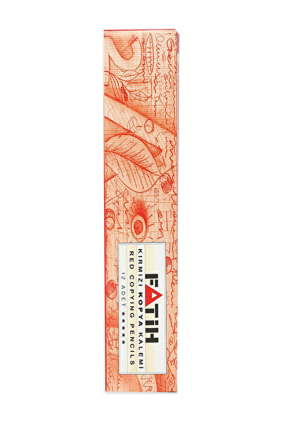 Fatih فاتح 12 قلم نسخ أحمر