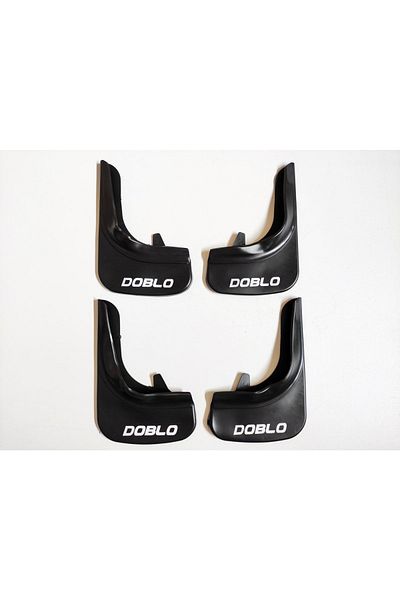 BTL OTOMOTİV Doblo 4-Piece Dust Cover and Mudguard Set - Front and Rear