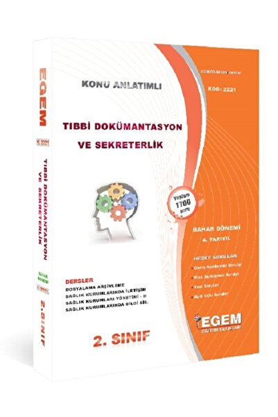 Genel Markalar AÖF 2. Sınıf Tıbbi Dokümantasyon ve Sekreterlik Bahar Dönemi K...