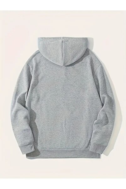 Deocept Φούτερ με κουκούλα Unisex Vintage Printed Oversize