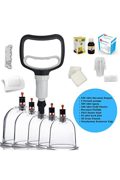 HACAMATSEPETİ Hacamat Malzemeleri Yeni Başlayanlara Set Hacamat Seti Başlangıç