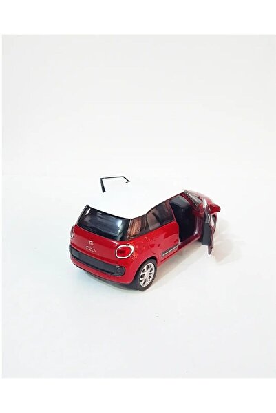 CarStore FİAT 500L 1:38 MODEL MAKET ARABA KIRMIZI