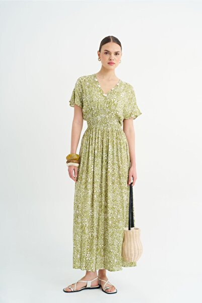 GLARMİ فستان بنمط صدف