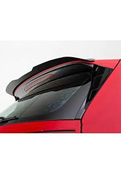 Fvtuningotoaksesuar Volkswagen Golf 6 Spoiler Çıtası Pianoblack 2 Parça