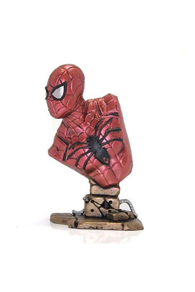 HeraCraft 3d Marvel Avengers Spiderman Örümcek Adam Peter Parker Büst Biblo Heykel T7426932286586