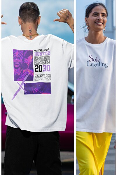 Fuddy Moda Унісекс Oversize The Weakest Hunter Футболка з принтом на спині - ...