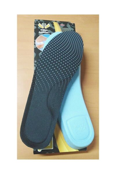 Polly Footcare ARK DESTEKLİ YUMUŞAK ANATOMİK TABANLIK SİYAH