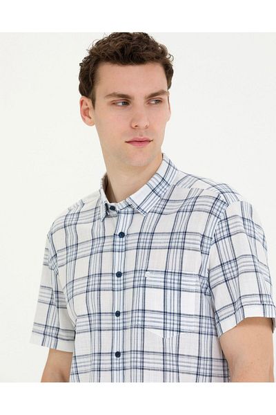 Pierre Cardin Μπλουζάκι Navy Blue Regular Fit με κοντό μανίκι - G021GL004.000.1590388