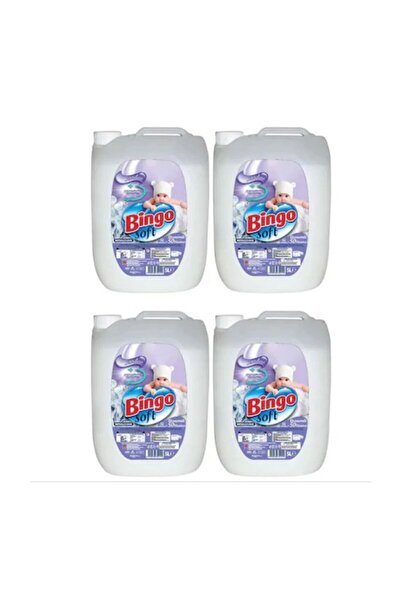 Bingo Soft Yumuşatıcı Sensitive 5 Lt X 4 Adet