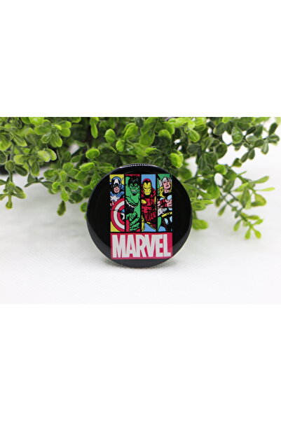 Tezcan Aksesuar Popsocket Telefon Tutacağı Desenli ve Baskılı Parmak Tutucu