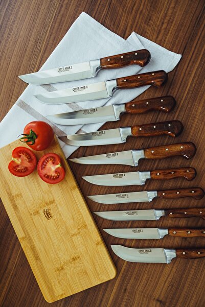 Cavit İnox ÇEYİZ BIÇAK SETİ 10 PARÇA