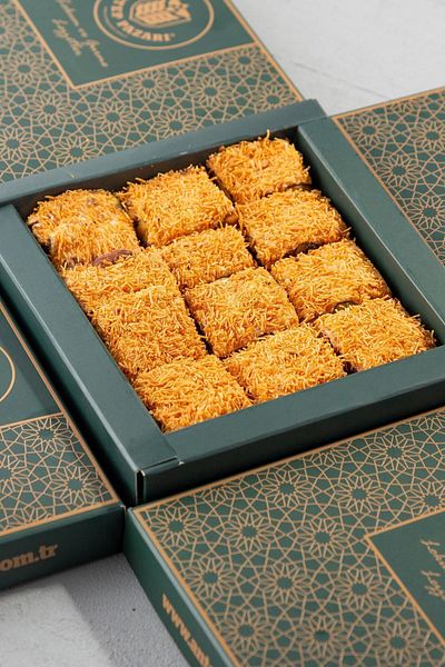 Antep Pazarı 240 Gr Special Baklava Turkish Delight - Kadayifli and Pistachio