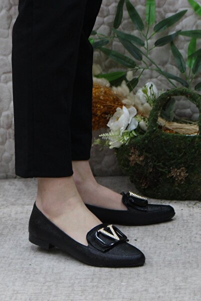 fort Prodaja 637308 - Crne Lagan i udobne ženske Baletanke