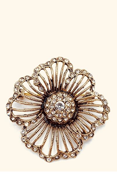 Esra Pamir Elmas Montür Broş