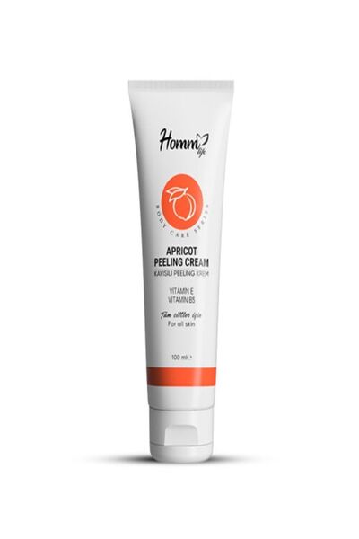 HOOM BİTKİSEL HOMM LIFE KAYISILI PEELING KREM 100 ML